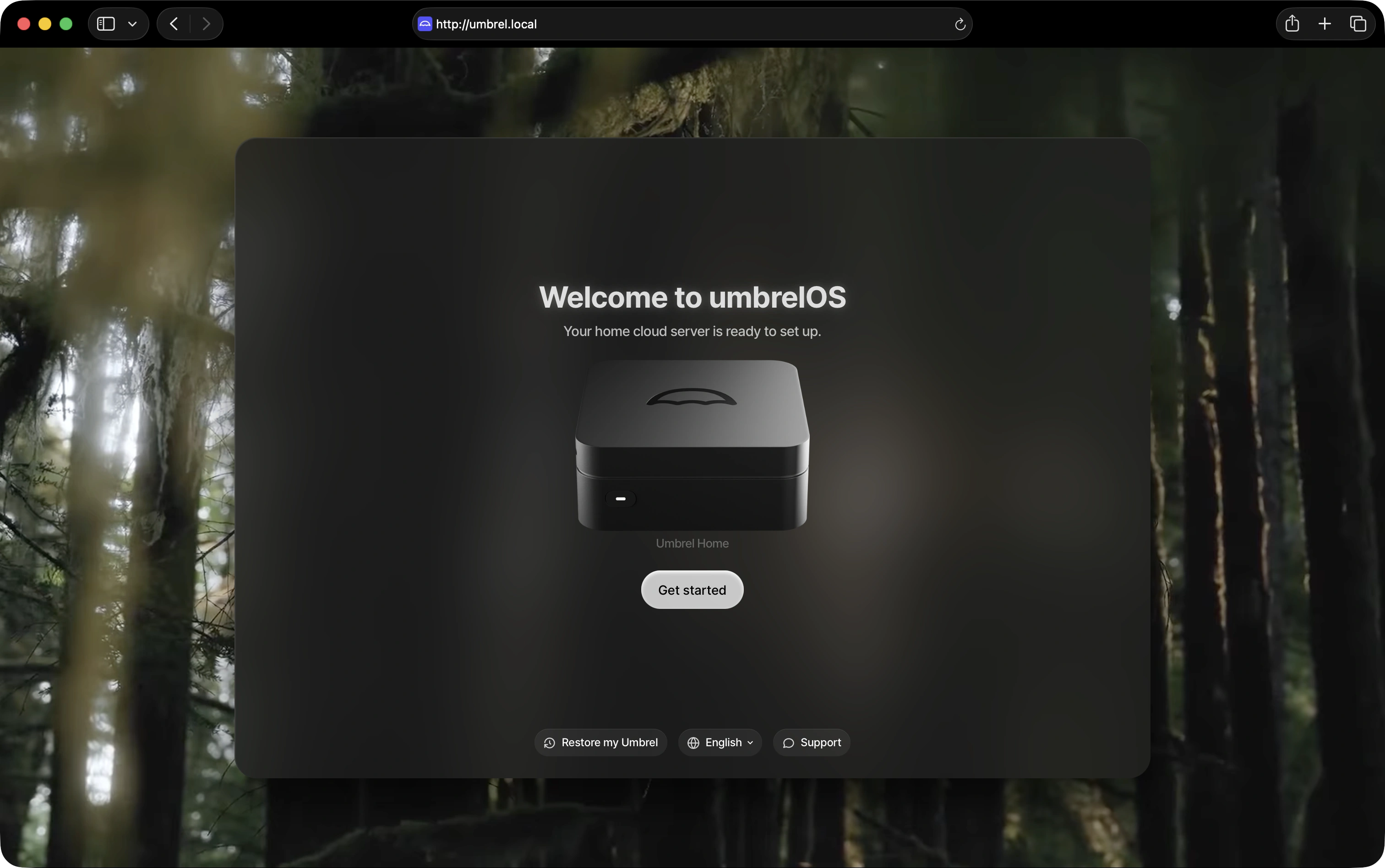 Connecting to your DeviceFreedom